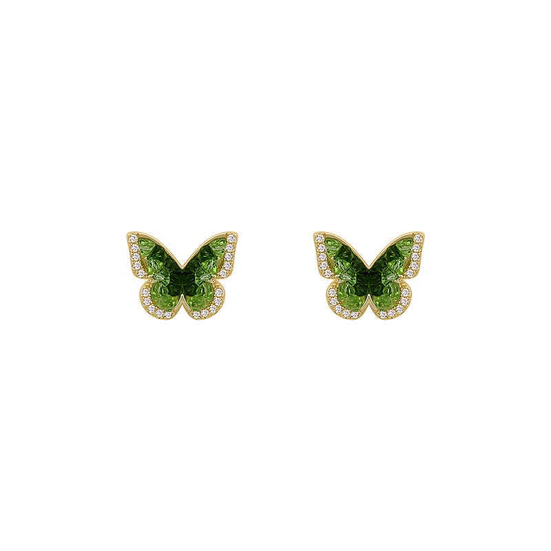 Yvette Crystal Stud Earrings