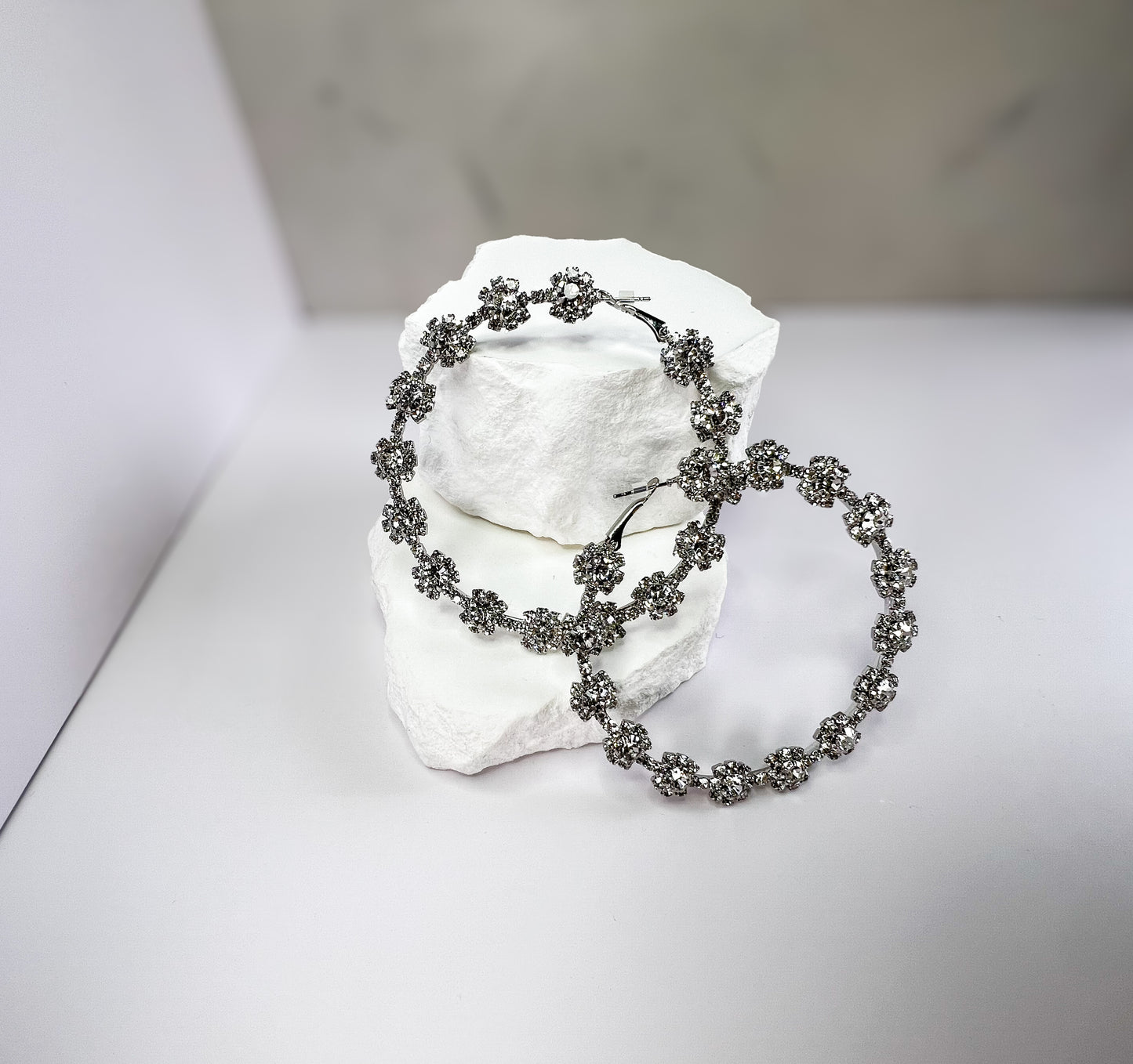 Elsa Floral Hoops