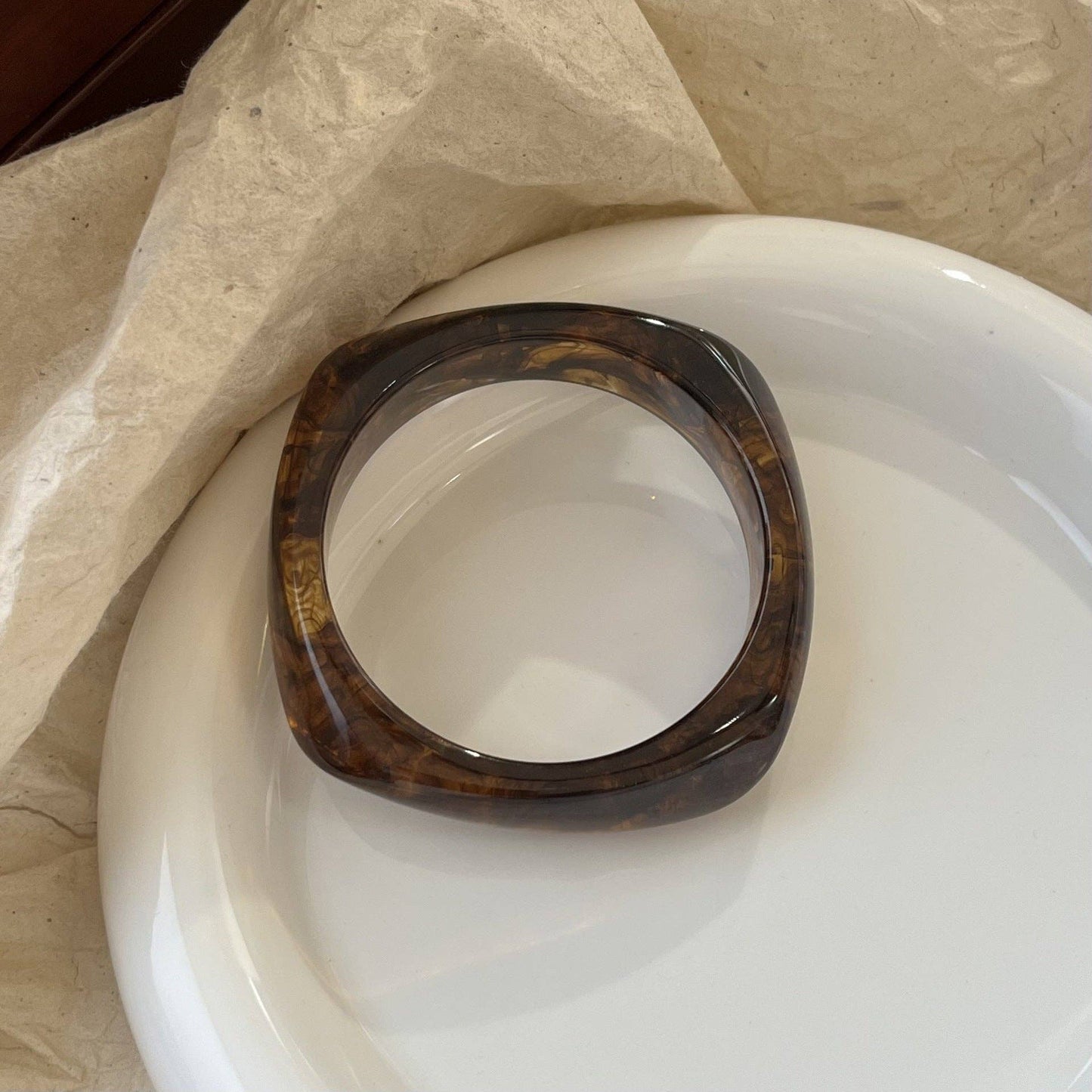 Irregular Acrylic Bangles