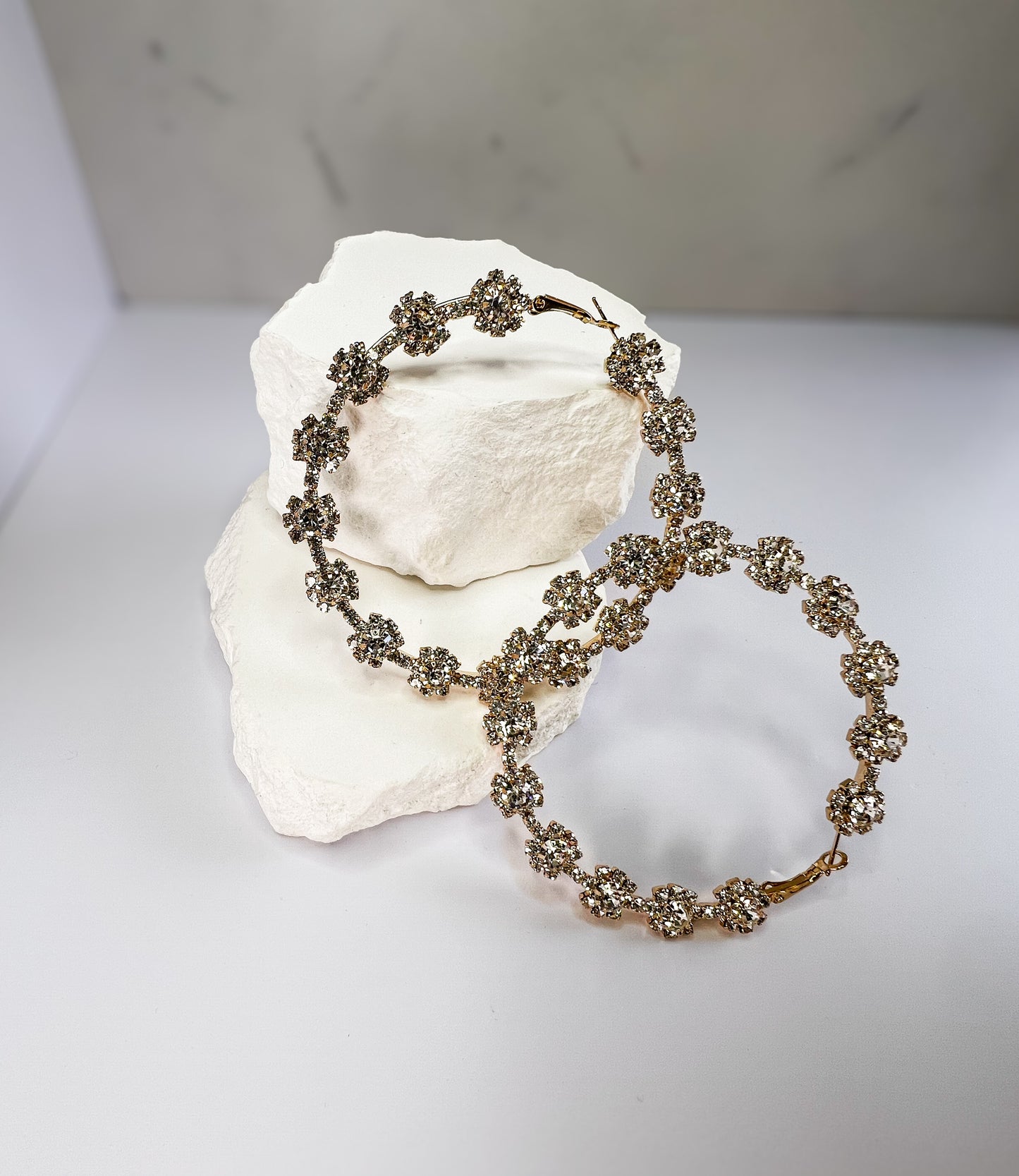 Elsa Floral Hoops