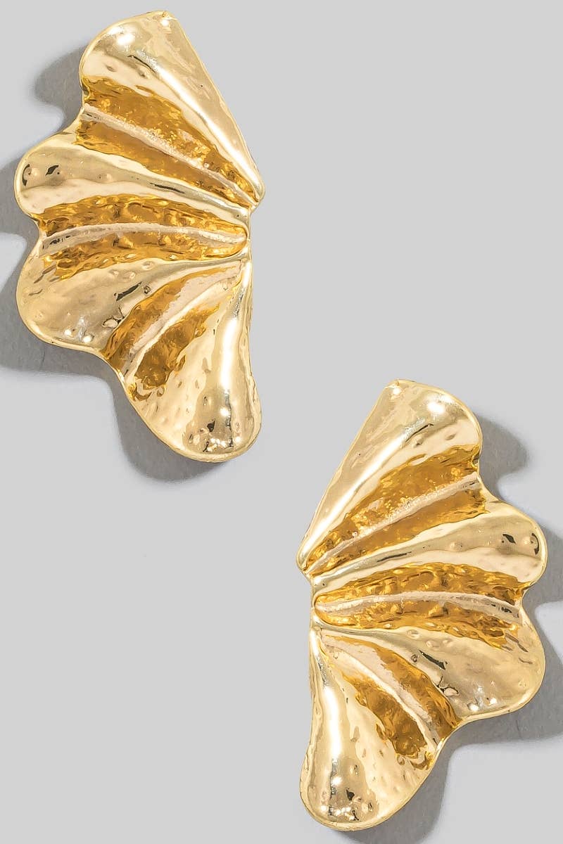 Ariel Shield Stud Earrings