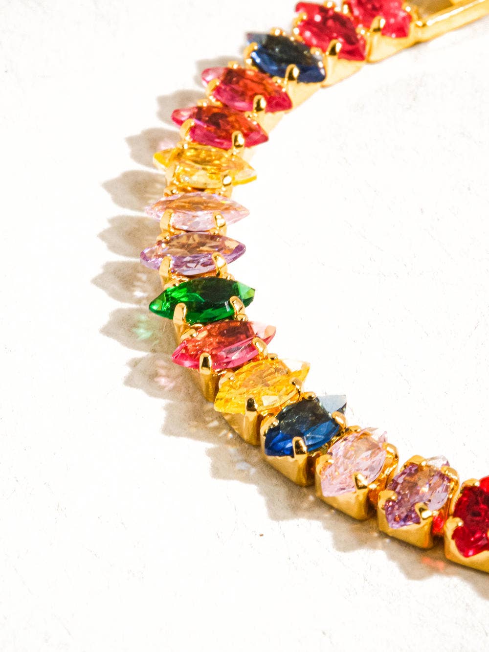 Starlight  Multicolor Chain Bracelet (Non Tarnish/ Waterproof)