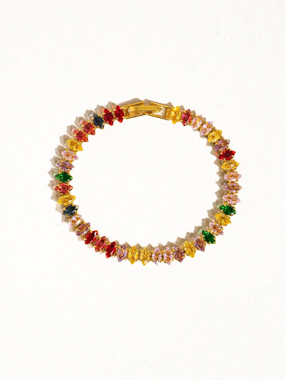 Starlight  Multicolor Chain Bracelet (Non Tarnish/ Waterproof)